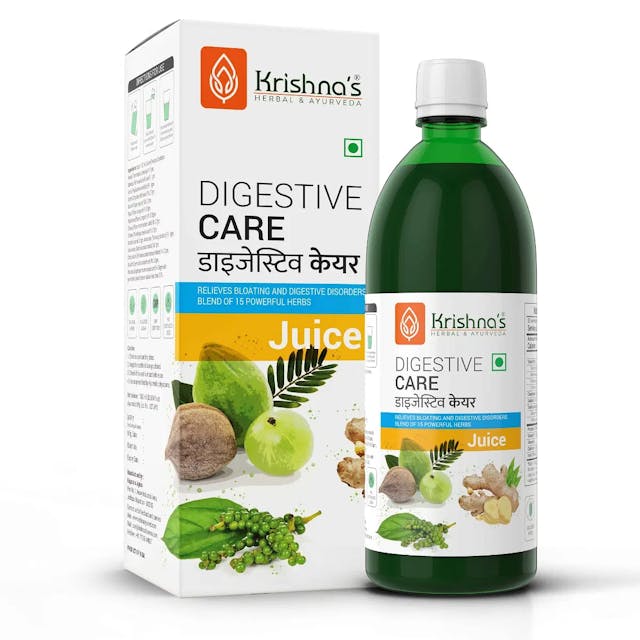 Krishna's Digestive Care Juice - 1000 ml | Goodness of Amla, Ginger, Chitrak, Anaardana, Baheda for to help in Digestion and Metabolism…