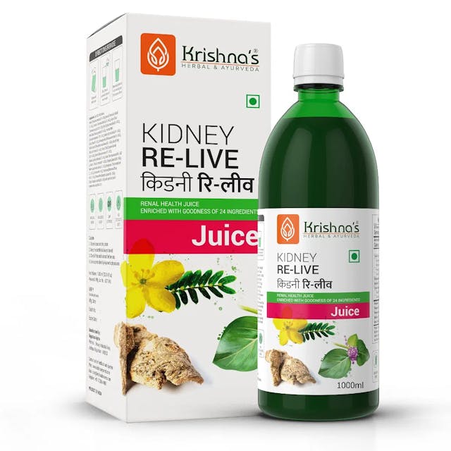 Krishna's Kidney Re-Live Juice - 1000 ml | For healthy kidneys
