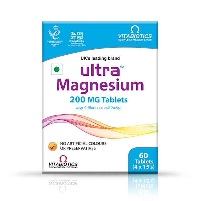 Ultra Magnesium 200 mg Tablets