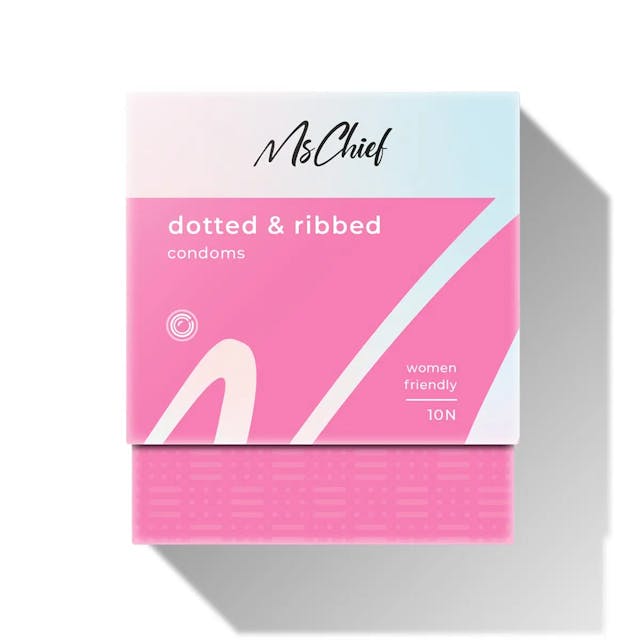 MsChief dotted and ribbed condoms | Pack of 10