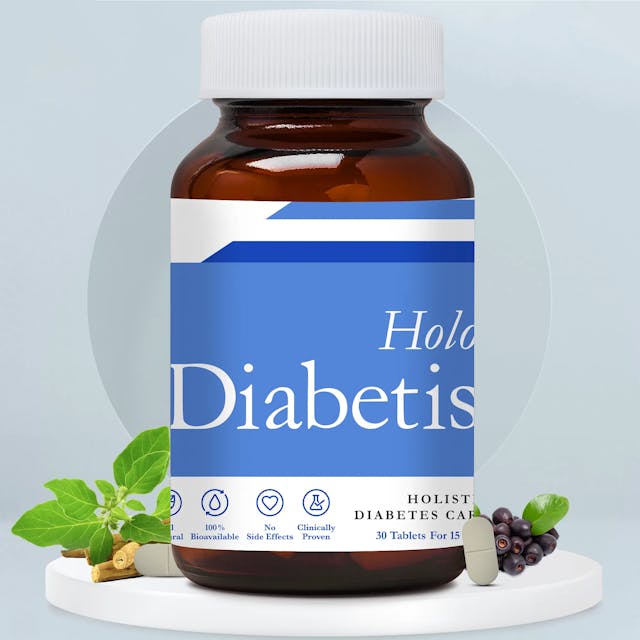 Holo Diabetis For Diabetes care, regulating Blood Sugar Level 60 Tablet