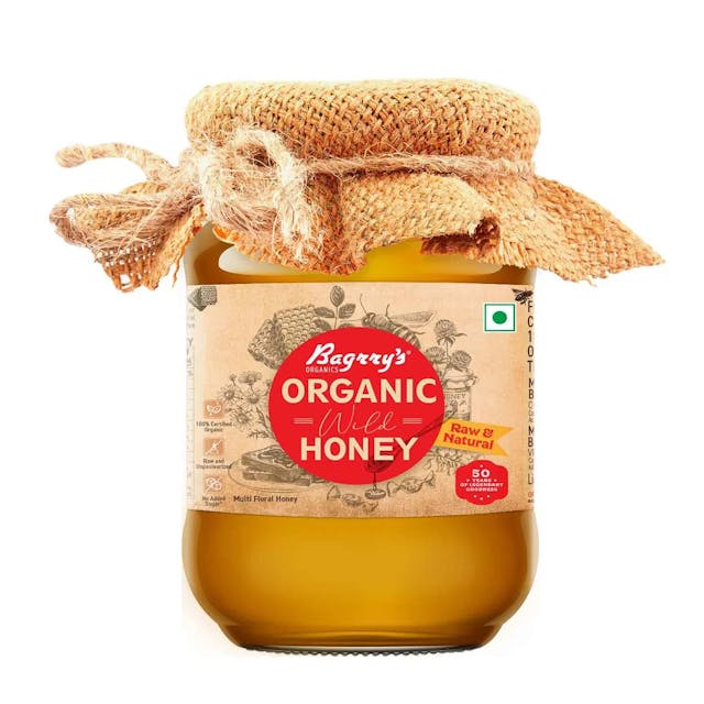 Bagrry’s Organic Honey, Wild Raw & Natural 500g