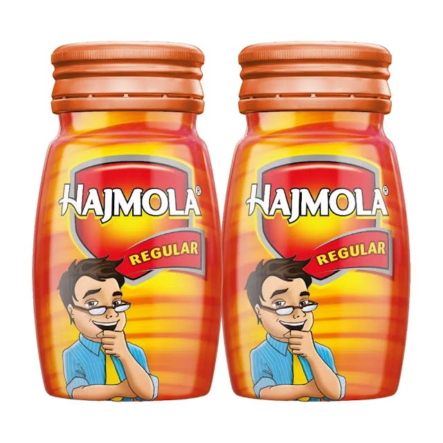 Dabur Hajmola Tasty Digestive Tablets (Regular Flavour) | Healthy, Tasty & Chatpata | Ayurvedic Tablets For Improved Digestion | Relief From Flatulence
