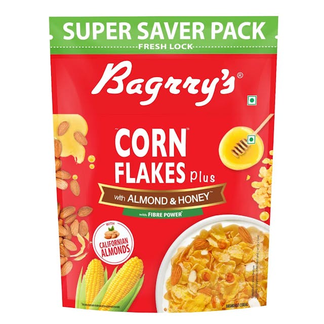 Bagrry’s Corn flakesAlmond & Honey 750gm