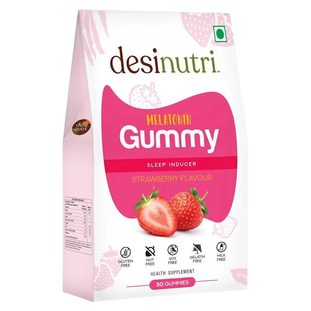 Desi Nutri Melatonin Gummy Online | Sleep Gummies | Gummies Online | Gummies Sleep | Melatonin Gummy - 30 Gummies