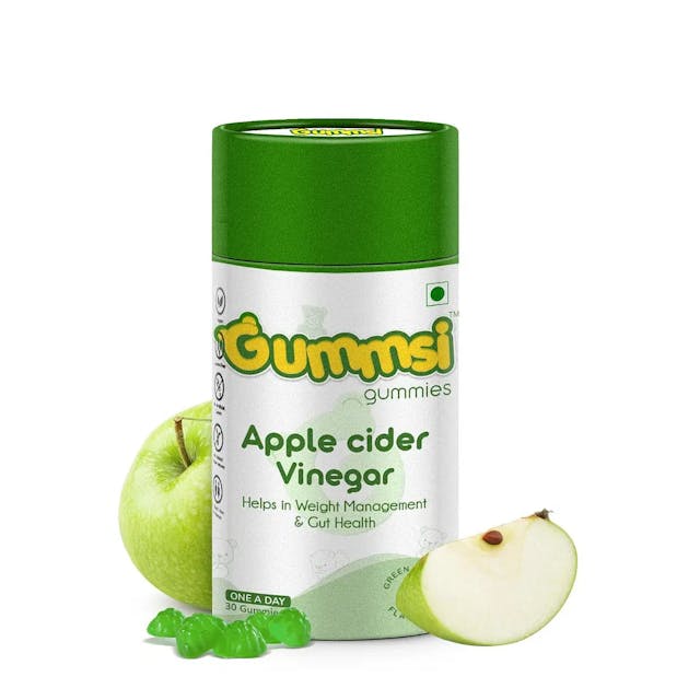 Gummsi Apple Cider Vinegar Gummies for Weight Loss | ACV Gummies with Mineral & Vitamins