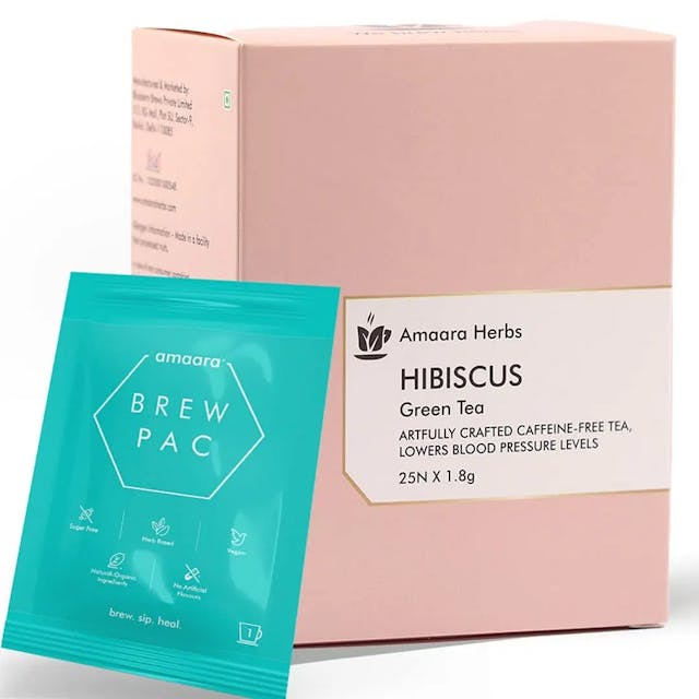 Hibiscus Green Tea, 25 Herb Brews