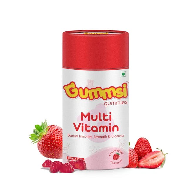 Gummsi Multivitamin Gummies | With Vitamins & Minerals | Boosts Immunity