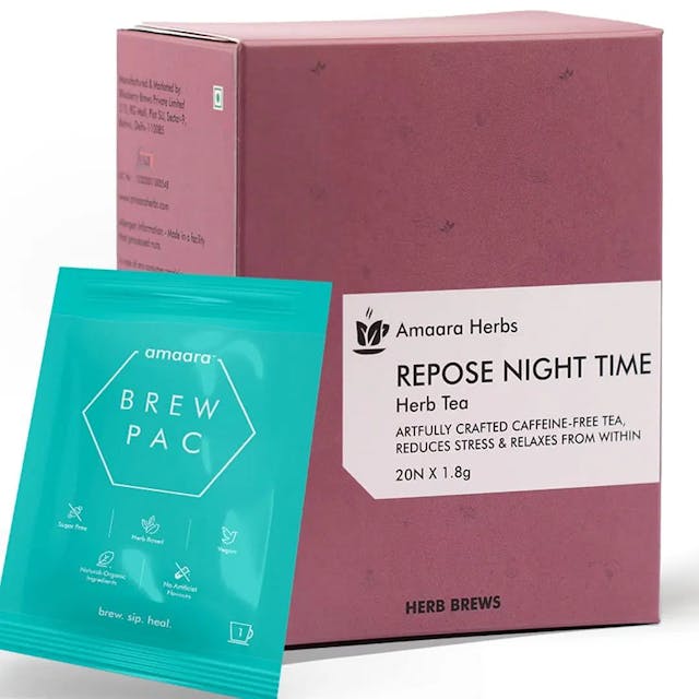 Repose Night Time Tea, 20 Herb Brews