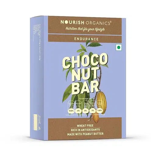 Nourish Organics Choco Oats Bar (Choco Nut Bar), 30g (Pack of 6)